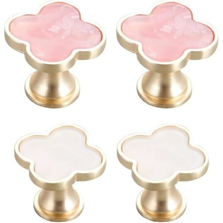 Ren kobber skap skuff skap dørhåndtak Vintage kommode skap skuff enkelt hull messing håndtak rosa vintage kommode skap skuff håndtakwh