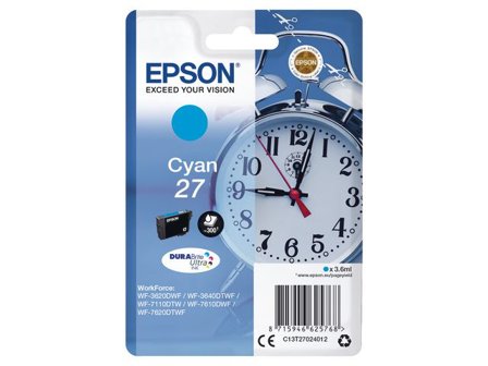 Epson Bläckpatron C13T27024012 Cyan - Lyreco - Toner och bläck - Bläckpatroner - Bläckpatroner Epson