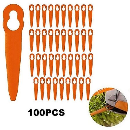 100 stk. for STIHL Polycut 2-2 ABS Klippeblader Gressklipper Reservedeler