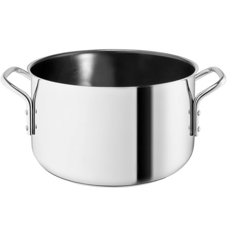 Eva trio Gryde med Slip-Let -belægning 3,6 liter, rustfrit stål - Poleret stål | KitchenOne