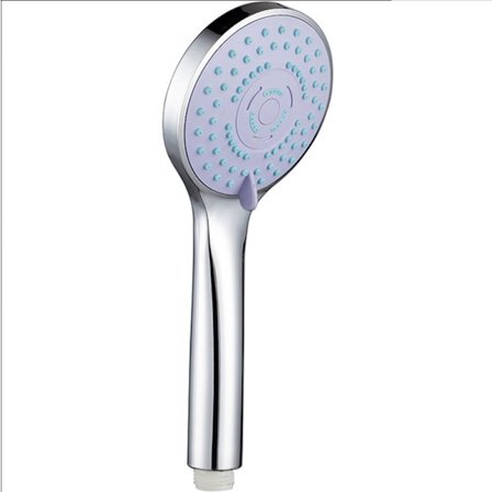 Høytrykksdusjhode, vannbesparende dusjhode med 5 spraymoduser, justerbart vanntrykk