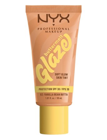 NYX Professional Makeup Nyx Professional Makeup Buttermelt Glaze Skin Tint Spf30 Foundation 08 Nutmeg Butta 30 Ml - 30 ML