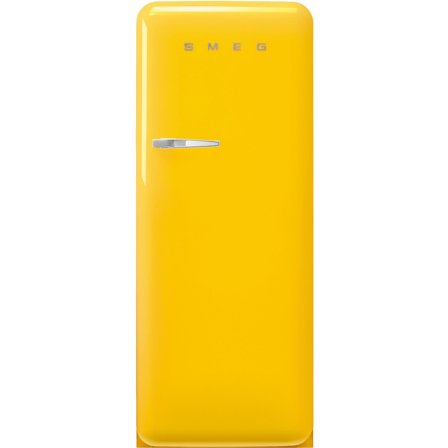 Smeg FAB28RYW6 Kylskåp Med Frysfack 153cm Högerhängd Gul | Vitvaror > Kylskåp | Bagaren och Kocken