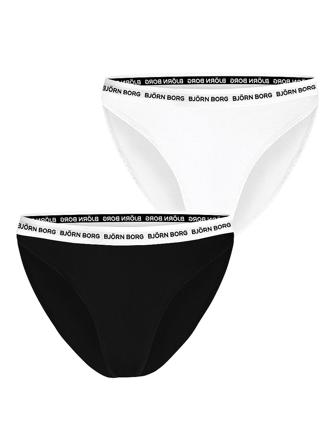 Björn Borg Core Logo Hw Brief 2-pak Multi-pack XL, Tøj & Bolig, Dametrusser, Øvrige