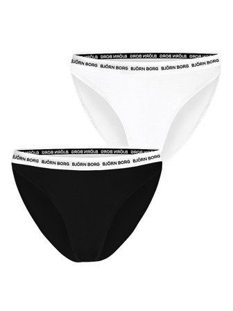 Björn Borg Core Logo Hw Brief 2-pak Multi-pack M, Tøj & Bolig, Dametrusser, Tai Trusser