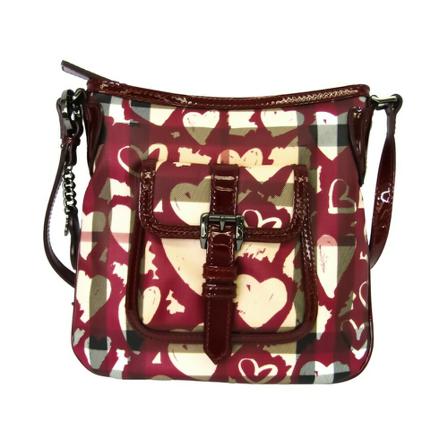 Burberry Vintage, Shoulder Bags Rood, Dames, Maat:ONE Size