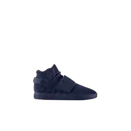 Adidas, Scarpa Alta Tubular Invader Strap Blauw, Heren, Maat:40 EU