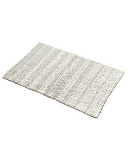 Vändbar badrumsmatta Lucca enfärgad Sand - 40x60 cm - Classic Textiles