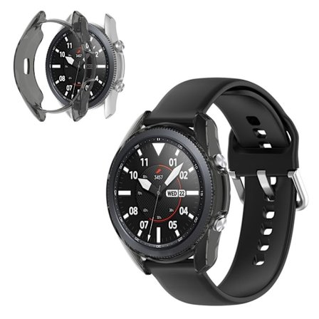 Samsung Galaxy Watch 3 (45 mm) tåligt fodral - Grå