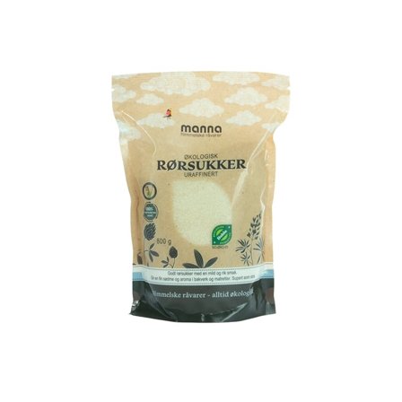 Manna Rörsocker Oraffinerat 800 g