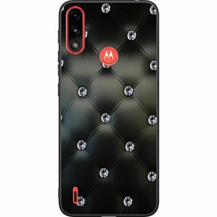 Motorola Moto E7 Power Svart Skal Big As Diamond