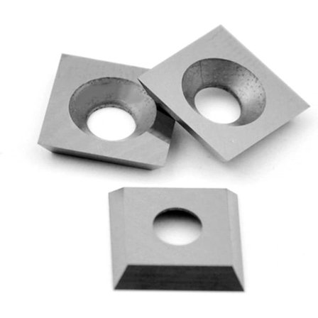 11 mm fyrkantiga raka hårdmetallskär för träbearbetning, 11 x 11 x 2,0 mm för utbytesfräsknivar, 3 st