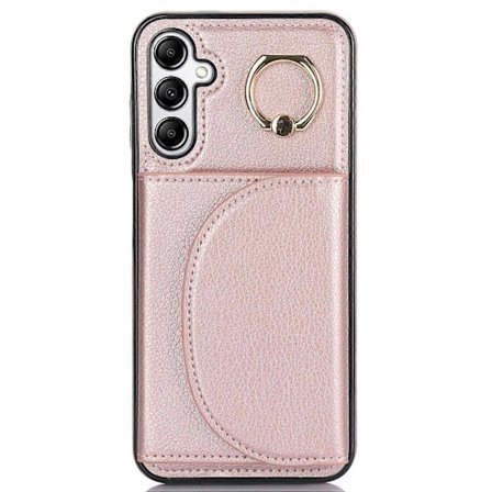 Til Samsung Galaxy A54 5G Telefon Cover Ring Holder Kort Slots PU Læder Bagside Cover