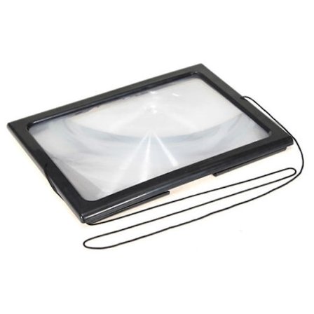Suuri A4 Kädet Vapaat Suurennuslasi Levy 4 Led Suurennuslasi Kaula Naru