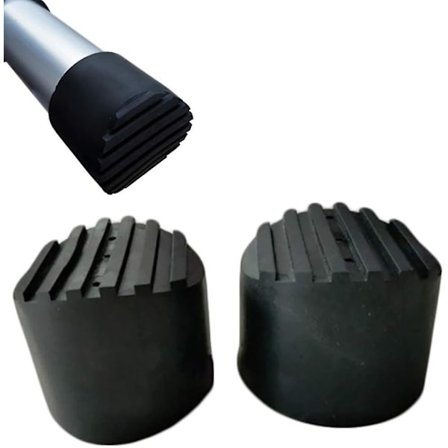 Teleskopstige Sklisikre Føtter Gummi Erstatning Stigetrinn Føtter Fotmatte/skosett/fotputer/deksel/for Utskyvbar Stige/stigedeler/tilbehør [DB]