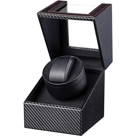 QD Watch Winder, Automatisk Optræksboks PU Etui og (FQ)‘-OP