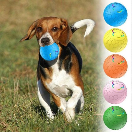 Hund Ball Leke Smart Interaktiv Oppladbar Automatisk Rullende Ball 5,6cm