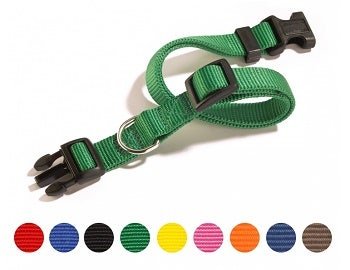 Camon Collare Regolabile A Sgancio Per Cani 35-50cm Colore Blu