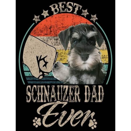 T-shirt herr En Schnauzer i fickan – Schnauzer i fickan – Vintage grå T-shirt