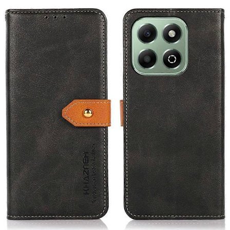 Yhteensopiva Honor X6b 4G lompakkokotelon kanssa, jalustallinen nahkainen suojakotelo - lingling}