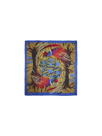 Chevalier Pheasant Silk Hanky