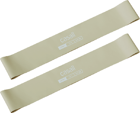 Casall Rubber Band Light 2 pieces Training equipment Green OneSize