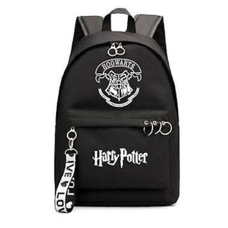 Harry Potter -merkki Tylypahka Lasten Reppu 44cm Musta