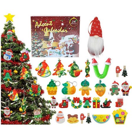 Fidget Pop Adventskalender, Juleleker