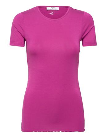 Cc Heart Sofia Short Sleeve Blouse Tops T-shirts & Tops Short-sleeved Pink Coster Copenhagen