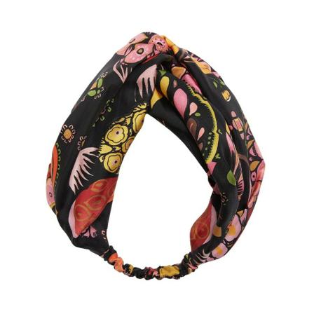 La DoubleJ Pinup Headband Sort, Dame Accessories, Størrelse: ONE Size