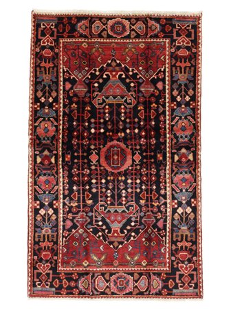 Alfombra Oriental Hamadan 112X184 (Lana, Persia)