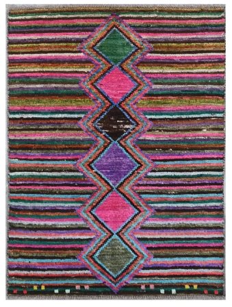 Small Moroccan Berber - Afghanistan 80X113 Wool, Rug