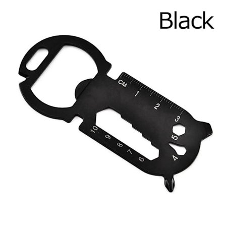 Outdoor Card Tool Flaskeåpner SVART