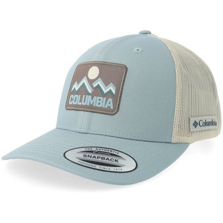 Columbia - Blå trucker Keps - Crushed Blue I Trucker @ Hatstore