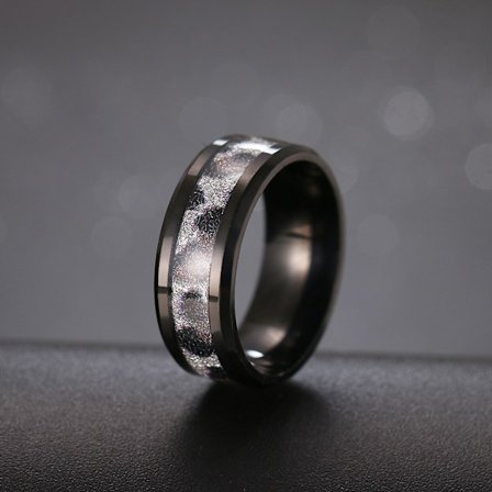 Rostfritt stål ring