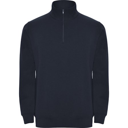 Roly herr Aneto Quarter Zip Sweatshirt L marinblå