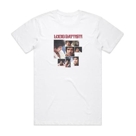 Lucio Battisti Lucio Battisti T-shirt Vit XXL