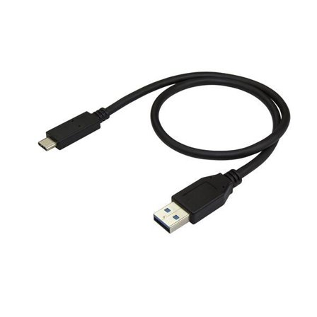 StarTech USB to USB C Cable - 1.6 ft / 0.5m - M/M - USB 3.1 (10Gbps) - USB-C to USB 3.1 - USB Type C to Type A Cable (USB31AC50CM) - USB type C-kabel