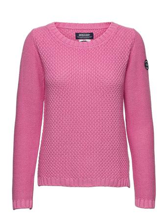 Structure Knitted Crew Pink Sebago
