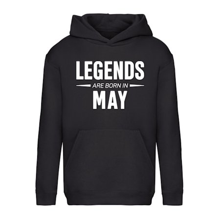 Legends Are Born In May - Hettegenser / Genser - BARN