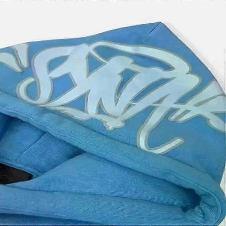 Herre Hip Hop Hettegenser og Buksesett Bomull Løs Treningsdress 2 Deler Trykt Sportsantrekk