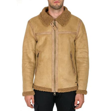 Guess Winter Jas , Beige , Heren , Maat: XL