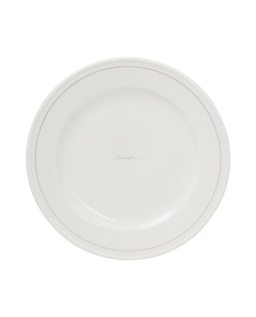 Lexington Lexington tallrik i porslin (set med 4), vit/beige