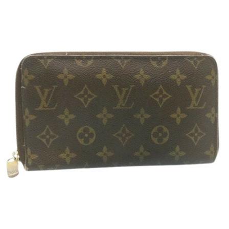 Louis Vuitton Vintage, Pre-owned Zippy Organizer Bruin, Dames, Maat:ONE Size