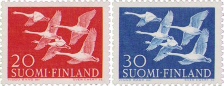 Finland 1956 - MICHEL 465-466 - Postfrisk