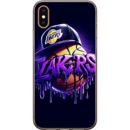Yhteensopiva Puhelinkuori Apple Apple iPhone XS Lakers Basket NBA Basketball USA