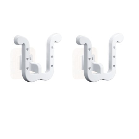 2/4/6 stk. Sko Slippers Holder Opbevaringsorganisator Slippers Organizer Væghængt Uden Boring Selvklæbende Skohylde