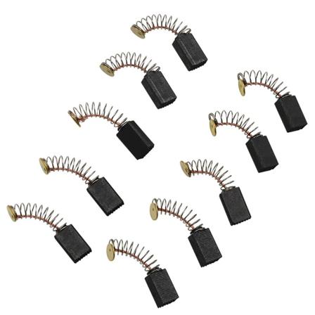 10 stk. motor kulbørster 6,5 x 7,5 x 12,5 mm.