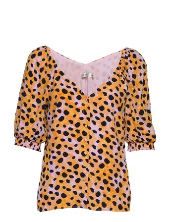 Urielgz Blouse Orange Gestuz