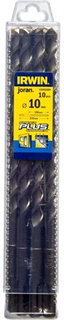 Irwin 10502086 Borr Ø10 mm, SpeedHammer Plus, 10-pack Längd: 210 mm, Maskintillbehör & förbrukning